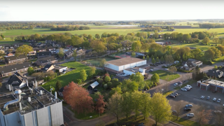 Luchtfoto Haarle.