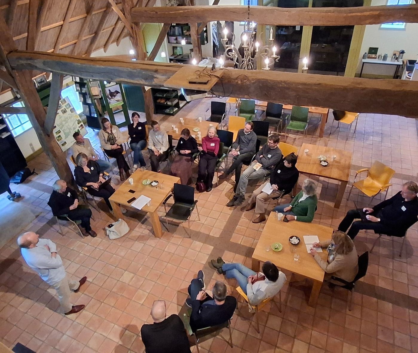 Deelnemers van aftrap proeftuin Landgoederen.